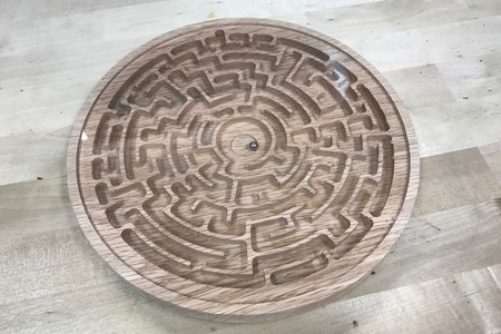 OAK BALL MAZE