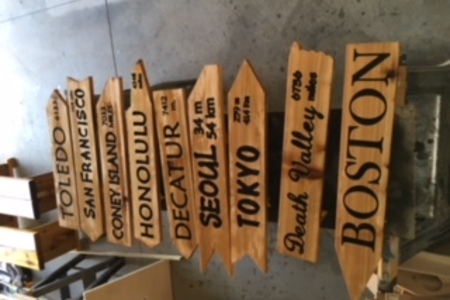 MASH SIGNS - SEVERAL CITIES