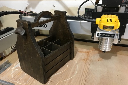 BEER BOTTLE SHAPE BEER CADDY