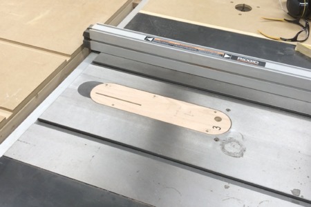 RIDGID ZERO CLEARANCE THROAT PLATE