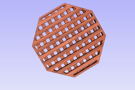 OCTAGON TRIVET