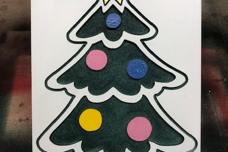 CHRISTMAS SIGN - CHRISTMAS TREE