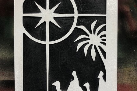 CHRISTMAS SIGN - WISE MEN