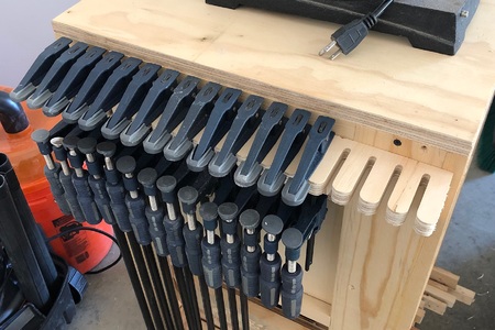 HARBOR FREIGHT CLAMP RACK