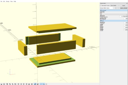 DESIGN INTO 3D: BOX: RABBETED: BASIC