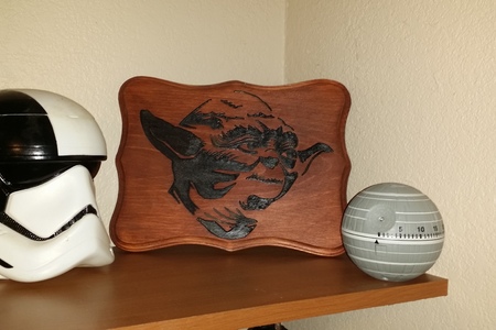 YODA WOOD RELIEF