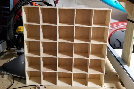 4" POCKET STORAGE SHELF VECTRIC VCARVE F