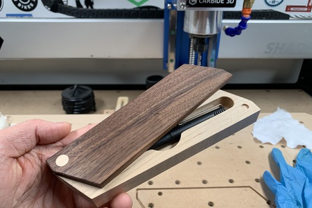 WOODEN PEN CASE