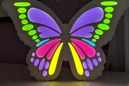 BUTTERFLY LAMP