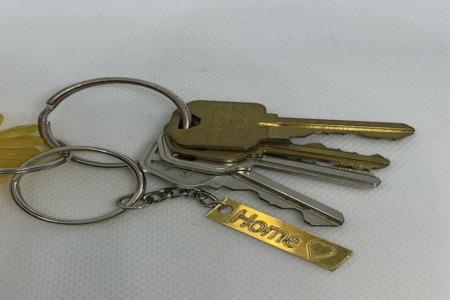 BRASS KEYCHAIN