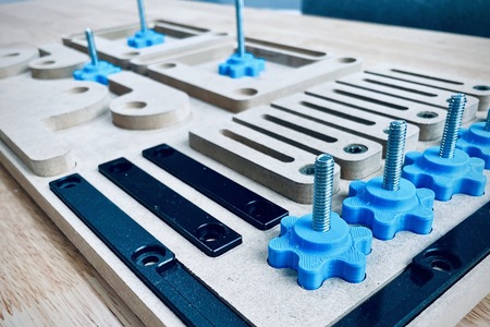 CNC CLAMPS W/ STORAGE TRAY