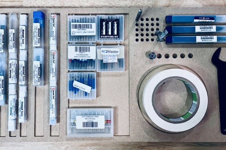 CNC BIT STORAGE TRAY