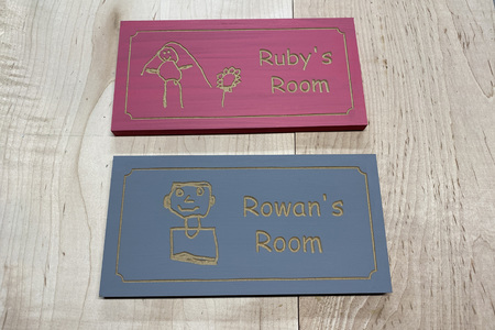 KIDS ROOM SIGNS