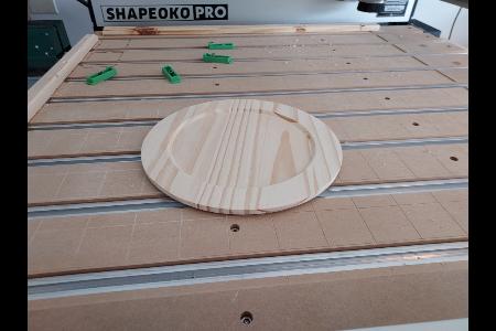 WOOD PLATE