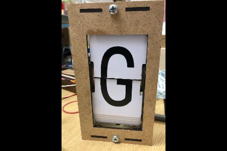 SPLIT-FLAP JIG