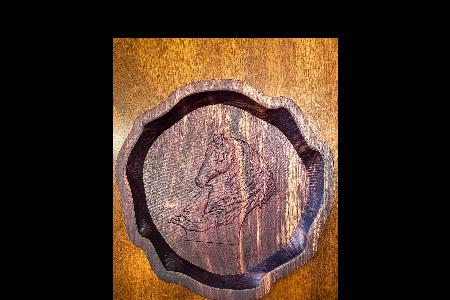 BLACK WALNUT BOWL /PLATE