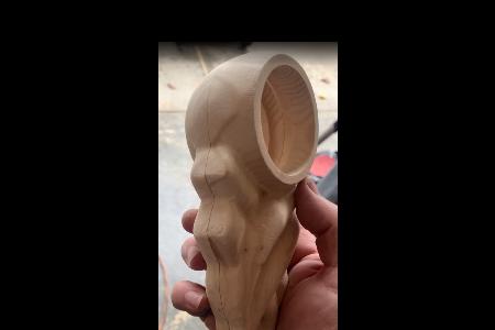 WIZARD STAFF HEAD FOR COSTUME