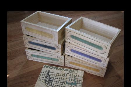 TOPOGRAPHIC MAP BOX
