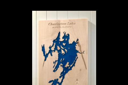 CHARELSTON LAKE MAP
