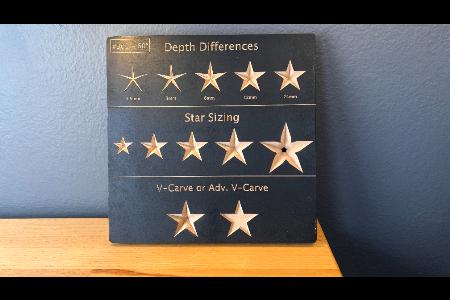 V-CARVE STARS - REFERENCE BOARDS