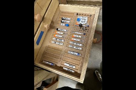 BIT STORAGE TRAY