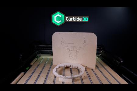 CNC INDOOR BASKETBALL HOOP