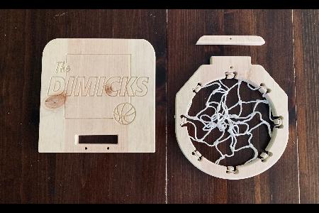 CNC SMALL INDOOR BASKETBALL HOOP