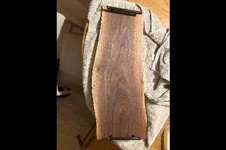 CHARCUTERIE BOARD W EPOXY INLAY